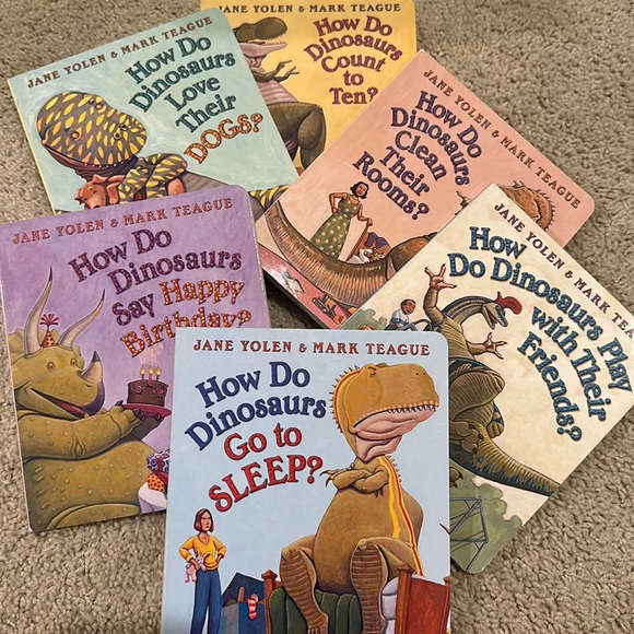 Blue Sky | Other | How Do Dinosaurs Board Book Collection | Poshmark